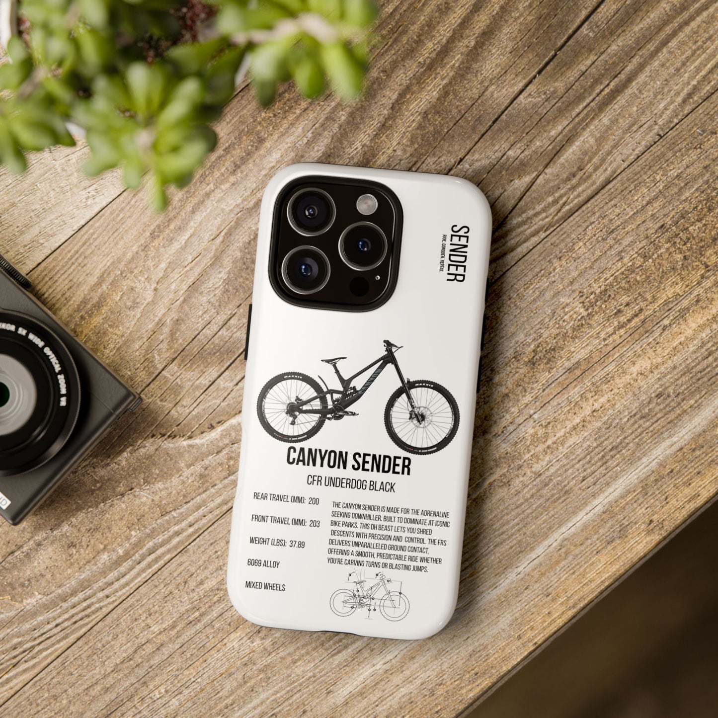 Canyon Sender CFR Underdog Black