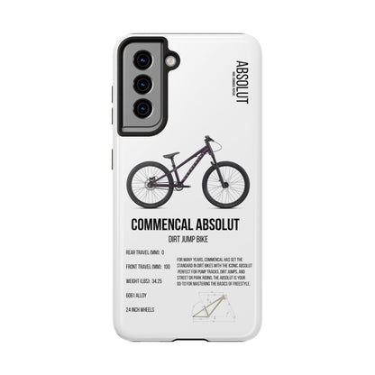 Commencal Absolut Dirt Jumper morado metalizado de 24 pulgadas