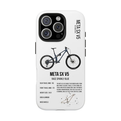 Commencal Meta SX V5 Race Sparkly Blue