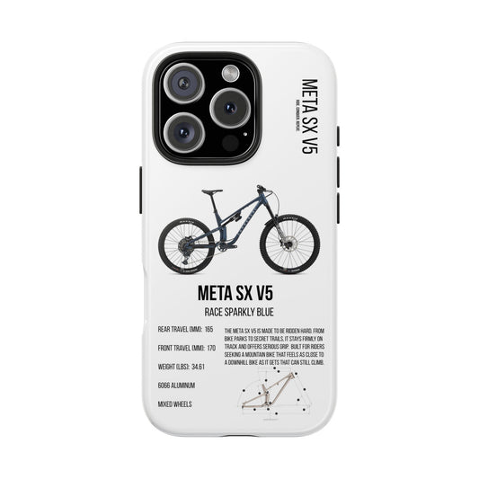 Commencal Meta SX V5 Race Sparkly Blue