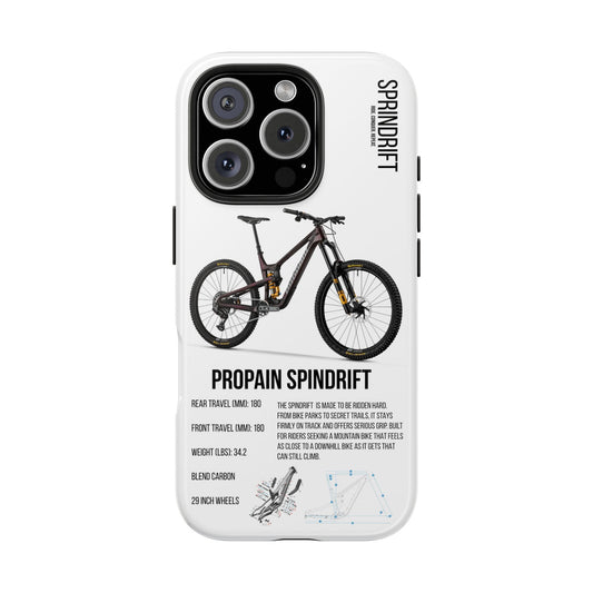 Propain Spindrift CF 5 Candy Red Swedish Gold