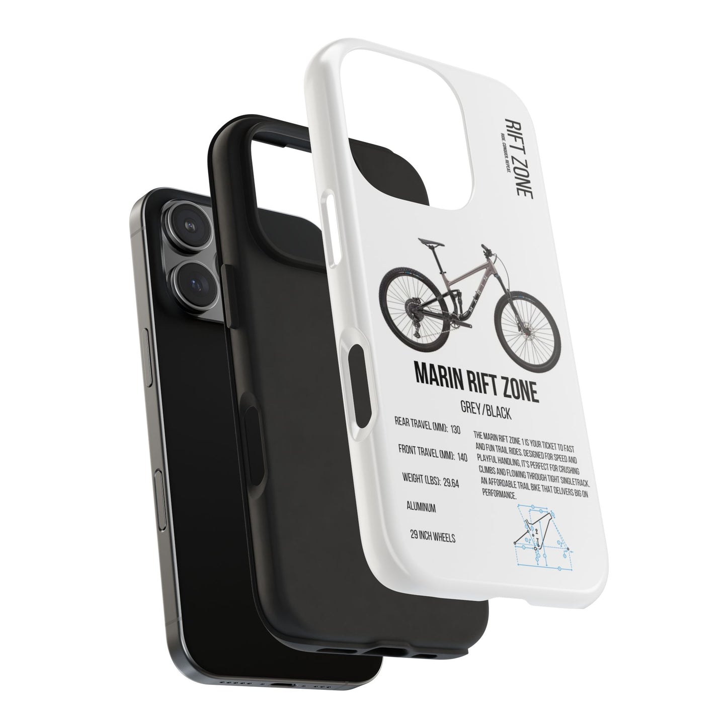 Copy of Marin Rift Zone 1 Grey/Black