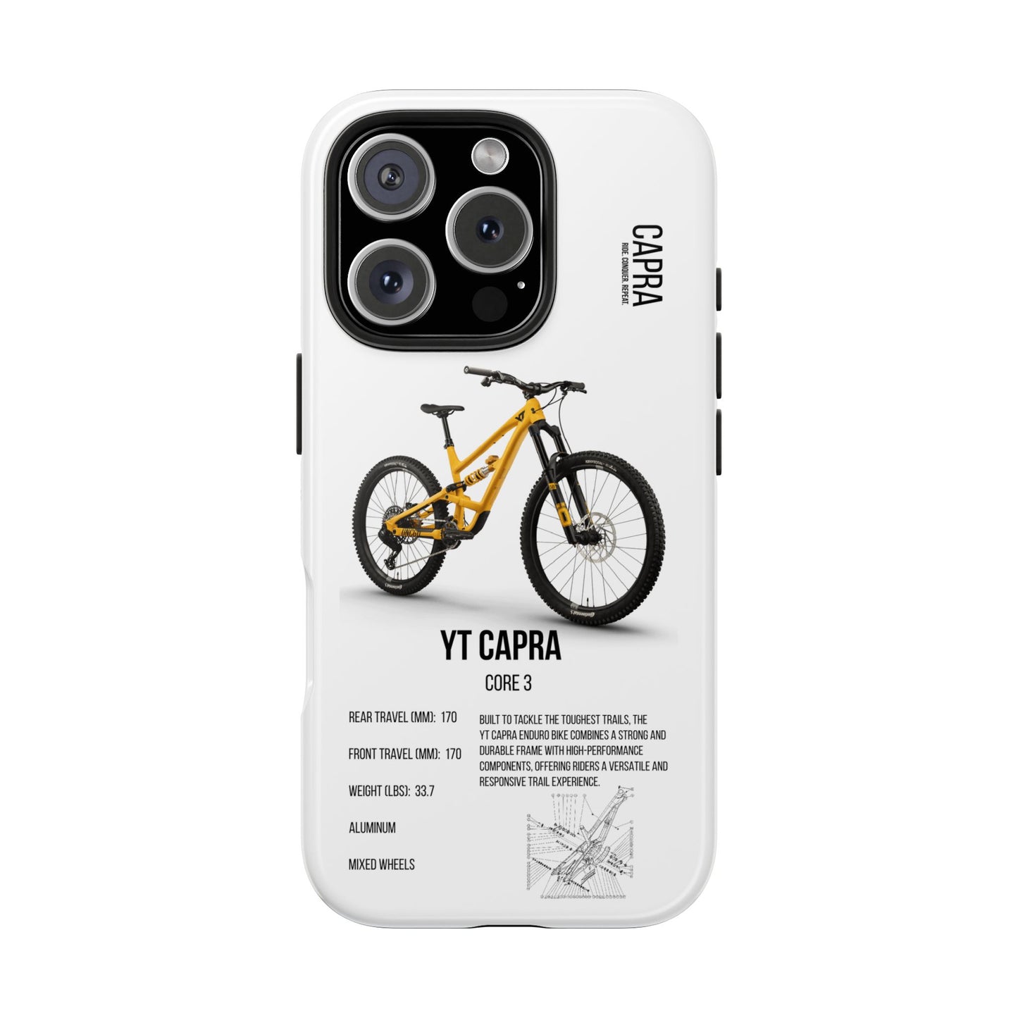 YT Capra Core 3 Ohlins Yellow