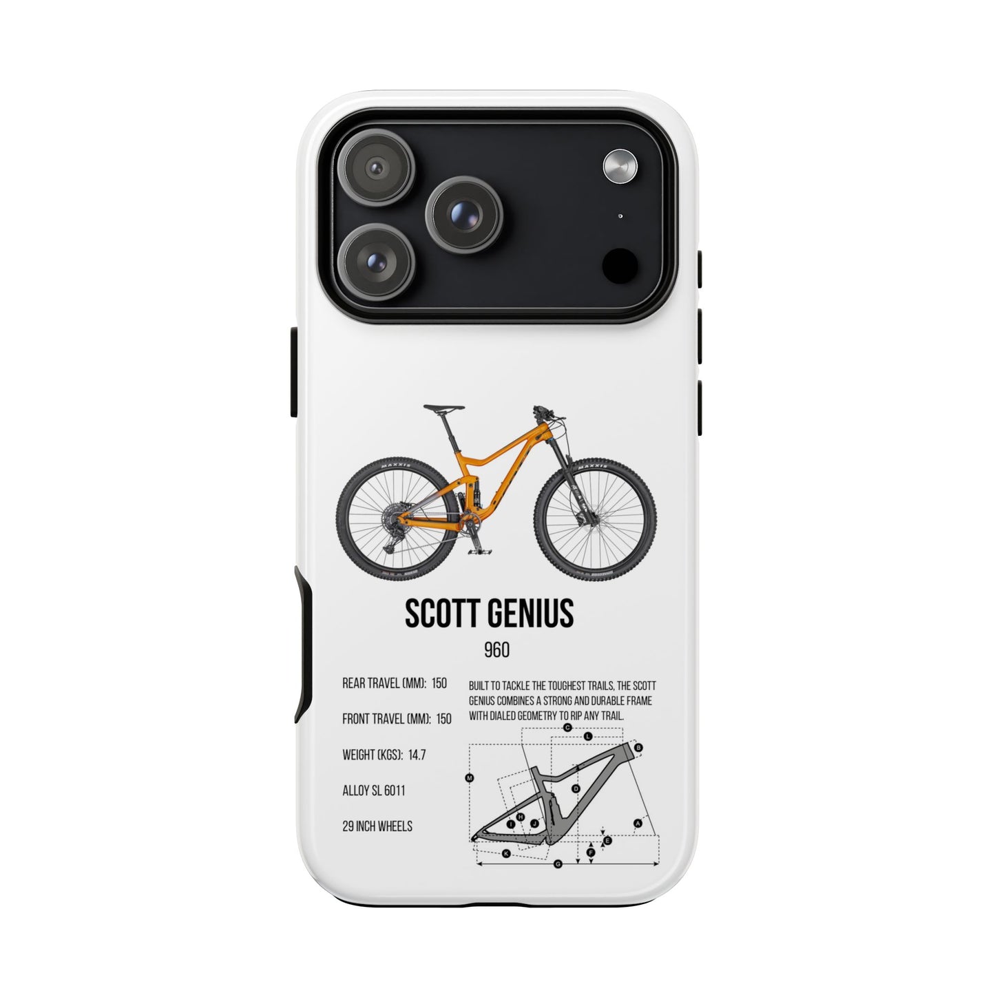 Scott Genius 960 Orange Fox