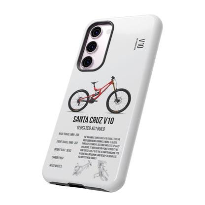 Santa Cruz V10 Gloss Red X01 Build