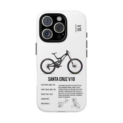 Santa Cruz V10 Carbon / White