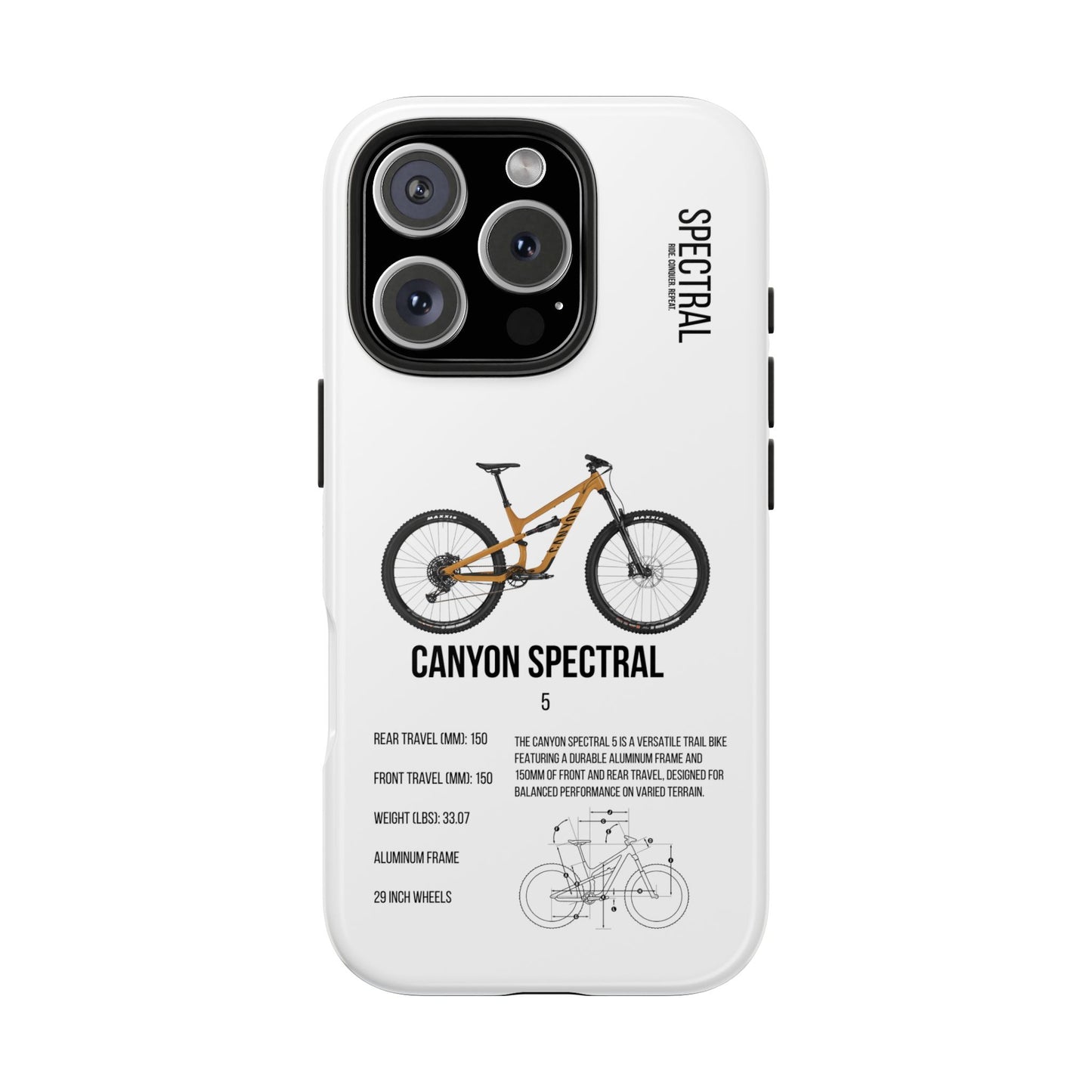 Canyon Spectral 5 Aluminum Honey Yellow
