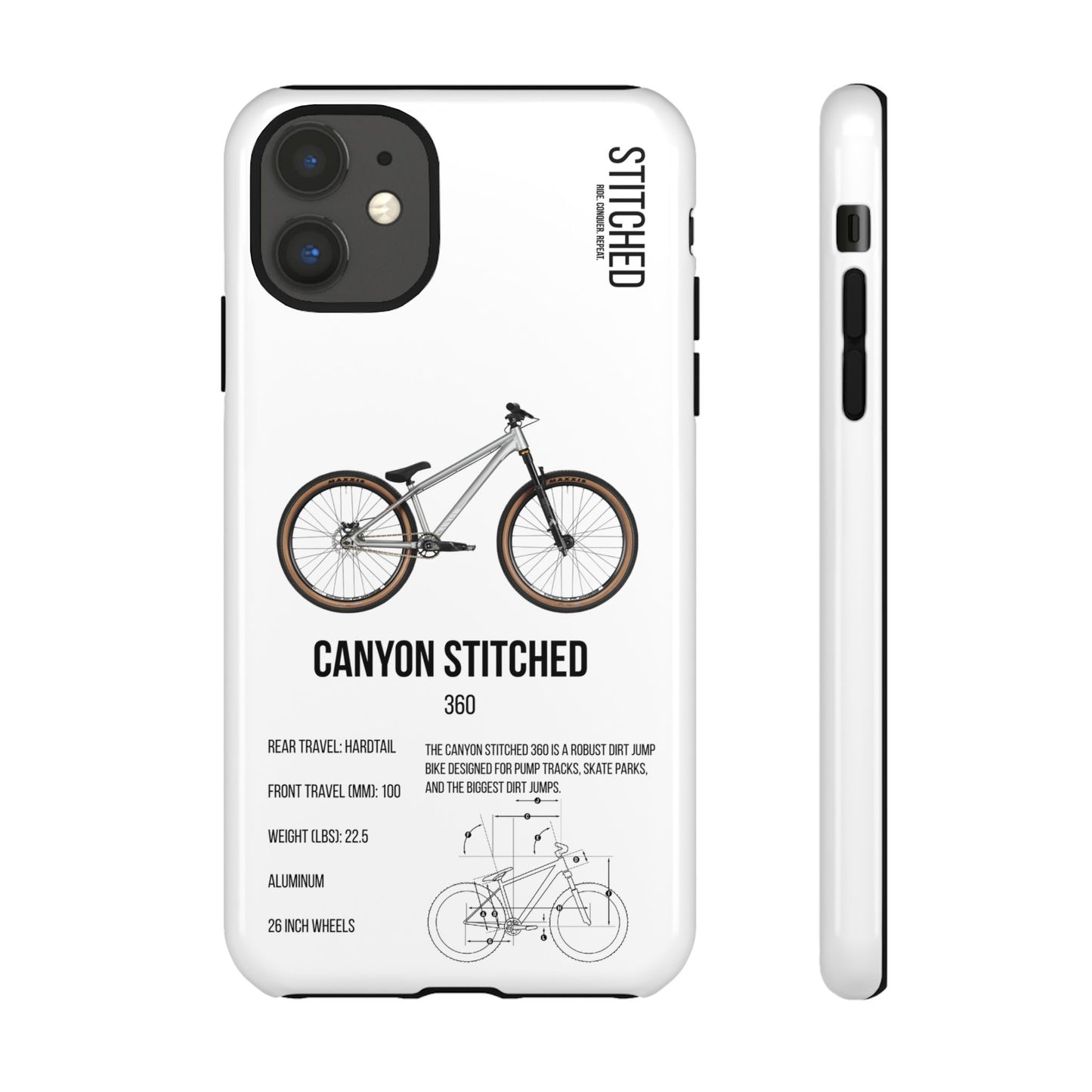 Canyon Stitched 360 Silver