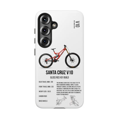 Santa Cruz V10 Gloss Red X01 Build