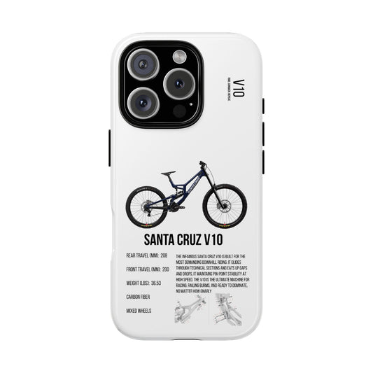 Santa Cruz V10 Liquid Blue S Rockshox