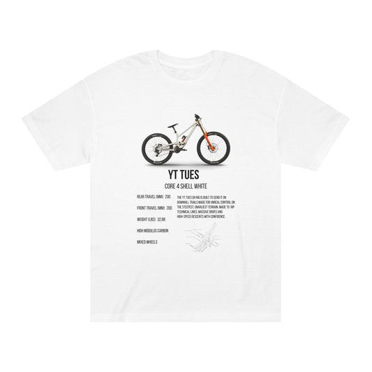 T Shirt - YT Industries Tues Core 4 Shell White