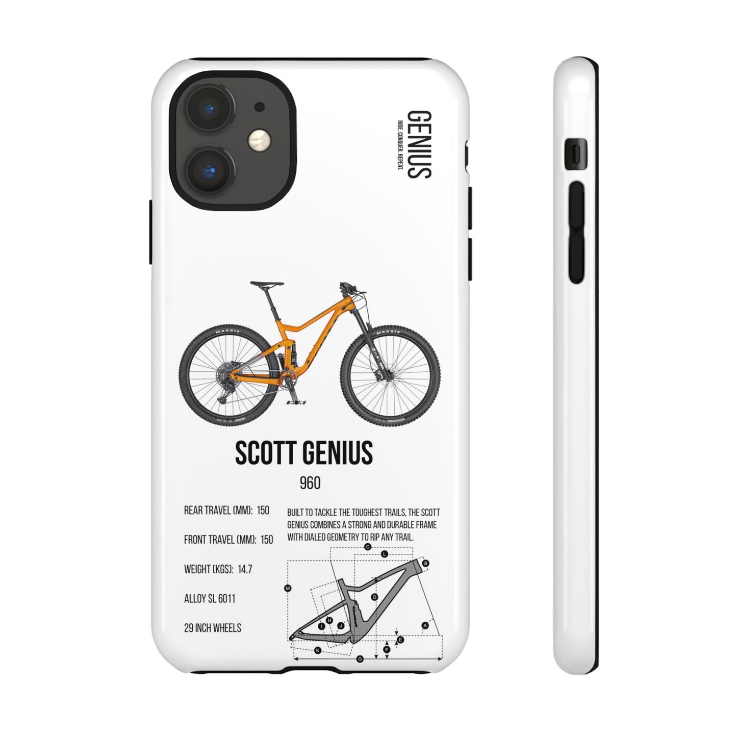 Scott Genius 960 Orange Fox