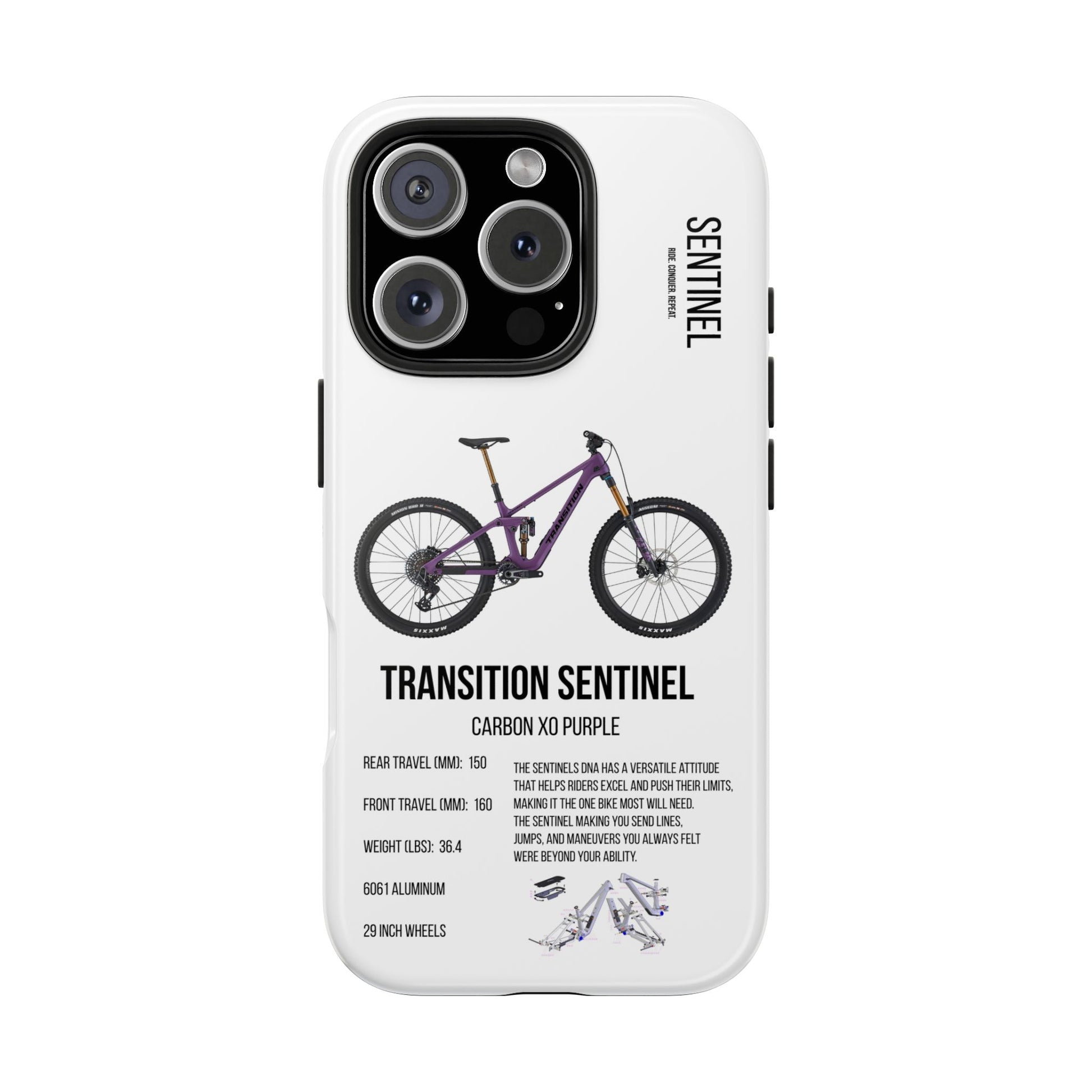 Transition Sentinel Carbon XO Purple - Apexsend Co