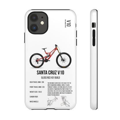 Santa Cruz V10 Gloss Red X01 Build