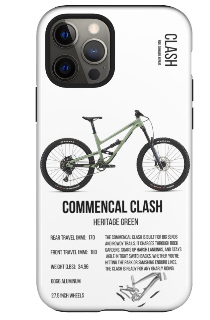 Commencal Clash Origin Heritage Green - Europe